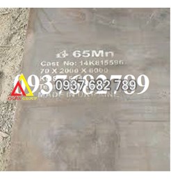 Thép tấm 65MN dày 40mm 45mm 50mm 55mm 60mm 65mm 70mm 75mm